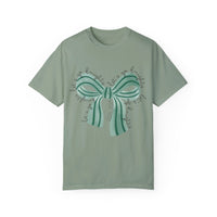 Clear Falls Bow Unisex Garment-Dyed T-shirt