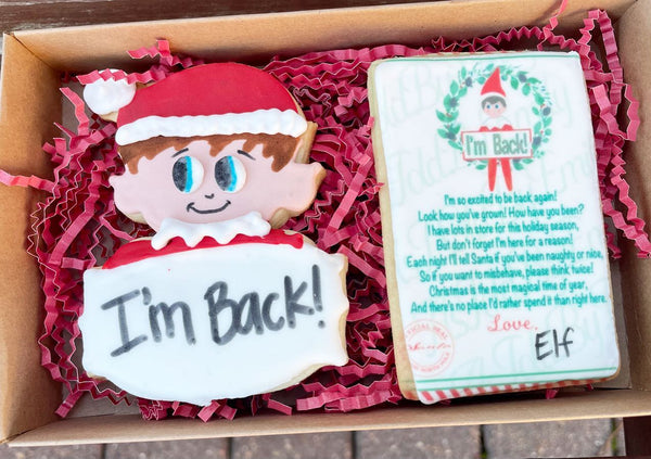 Elf on the Shelf Cookie Set