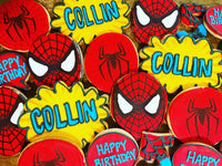 Spider-Man cookies