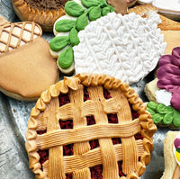 Assorted Thanksgiving cookies