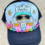 Hand Painted Nutcracker Trucker Hat