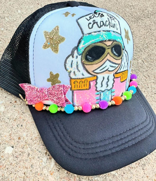 Hand Painted Nutcracker Trucker Hat